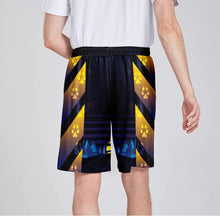Load image into Gallery viewer, Wolf Star Athletic Shorts with Pockets
