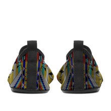 Load image into Gallery viewer, Medicine Blessing Yellow Kid&#39;s Sockamoccs Slip On Shoes
