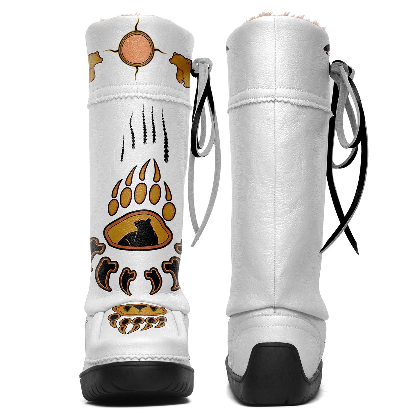 Bear Paw Tan Real Leather MocLux