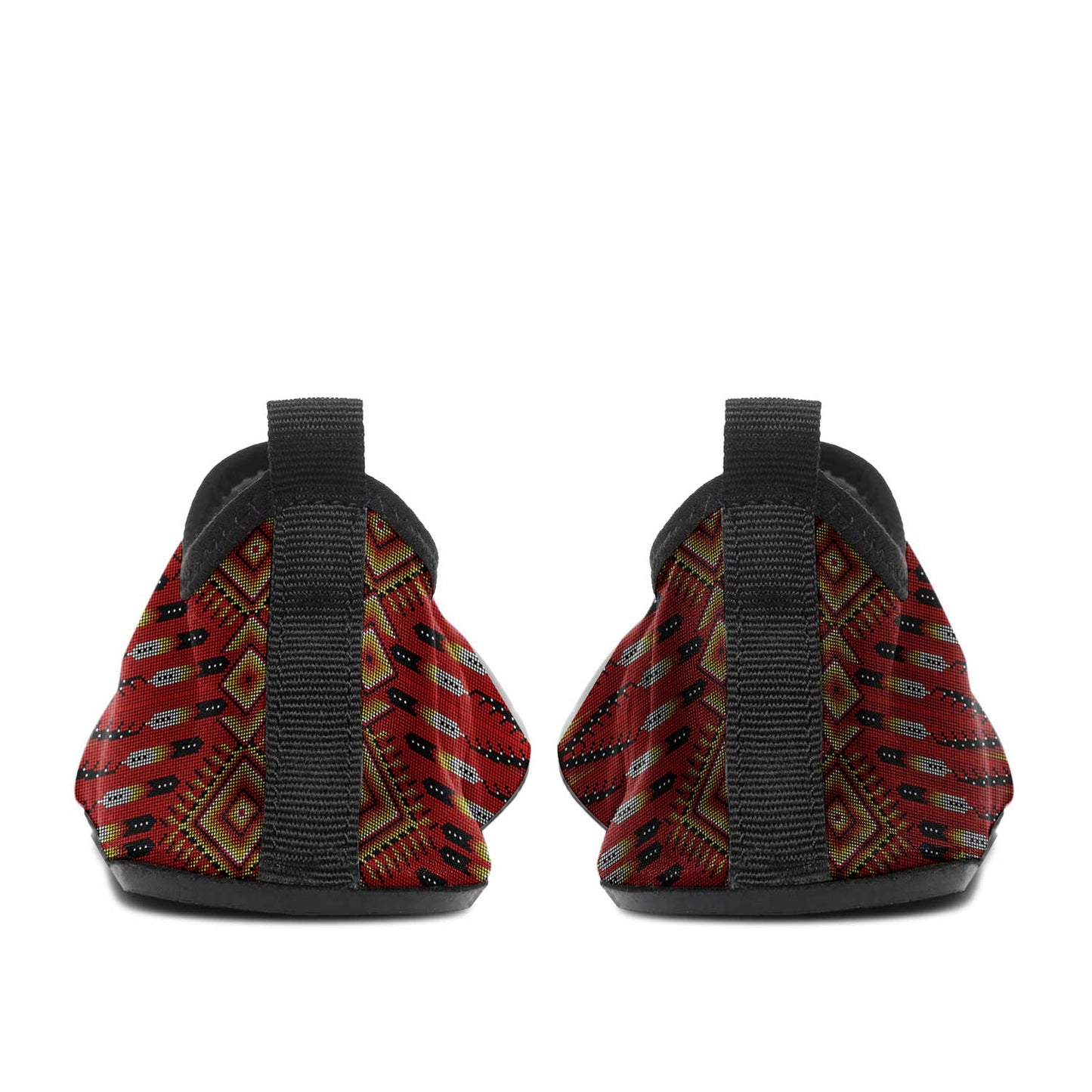 Fire Feather Red Kid's Sockamoccs