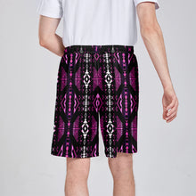 Load image into Gallery viewer, Upstream Expedition Moonlight Shadows Athletic Shorts with Pockets
