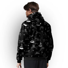 Load image into Gallery viewer, Ledger Dabbles Black Sherpa Hoodie
