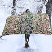 Load image into Gallery viewer, Grandmother&#39;s Stories Bright Birch Hooded Blanket
