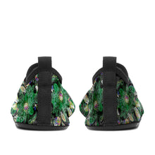 Load image into Gallery viewer, Culture in Nature Green Kid&#39;s Sockamoccs Slip On Shoes
