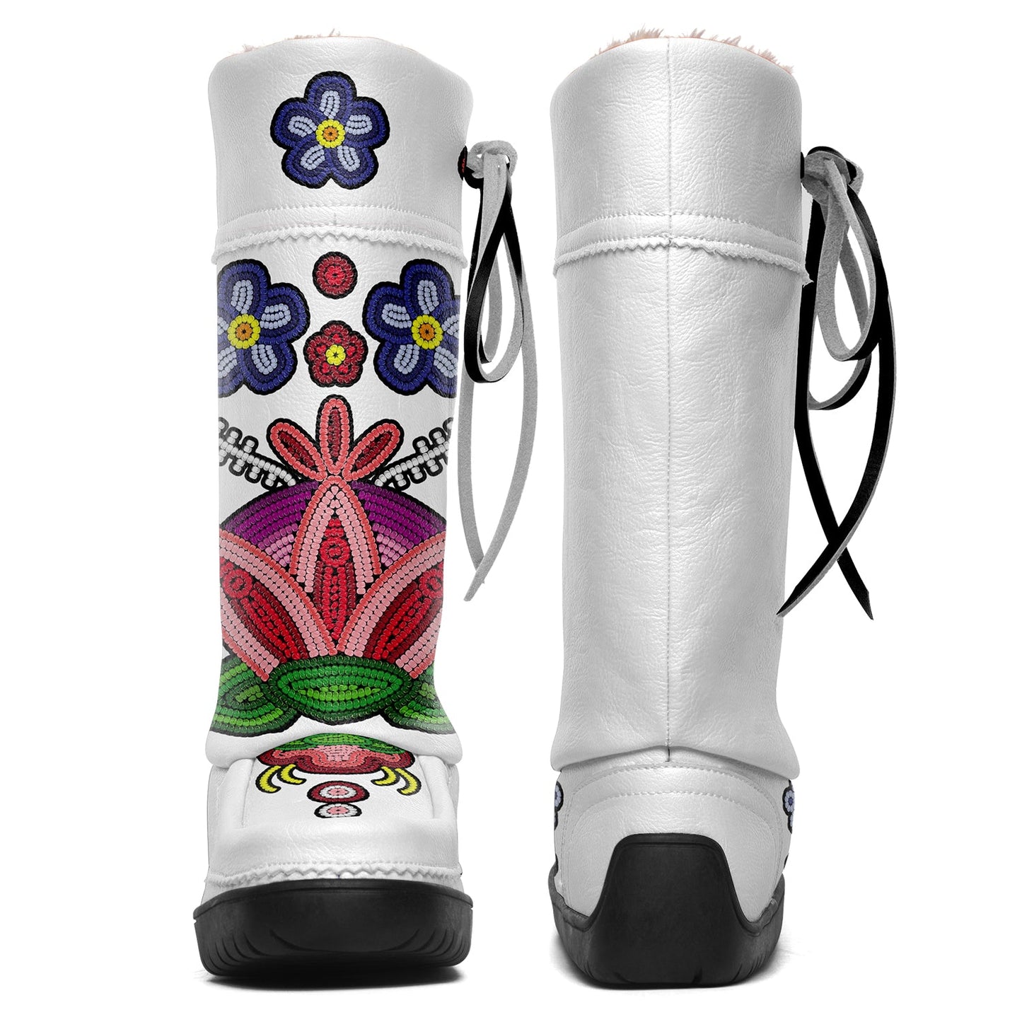 Beaded Gifts Real Leather MocLux