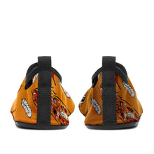 Load image into Gallery viewer, TRD - feather orange Kid&#39;s Sockamoccs Slip On Shoes
