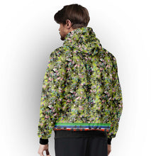 Load image into Gallery viewer, Culture in Nature Green Leaf Sherpa Hoodie
