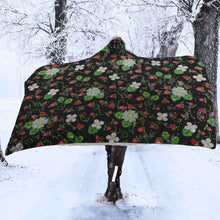 Load image into Gallery viewer, Strawberry Dreams Midnight Hooded Blanket
