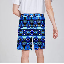 Load image into Gallery viewer, Force of Nature Winter Night Athletic Shorts with Pockets
