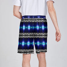 Load image into Gallery viewer, Writing on Stone Night Watch Athletic Shorts with Pockets
