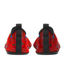 Load image into Gallery viewer, Dakota Damask Red Kid&#39;s Sockamoccs Slip On Shoes
