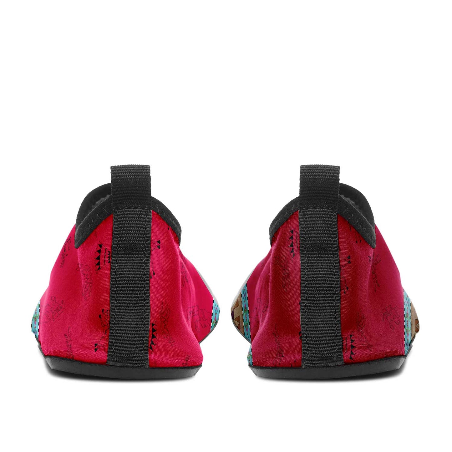 Buffalos Running Berry Kid's Sockamoccs