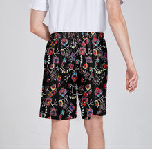 Load image into Gallery viewer, Floral Danseur Athletic Shorts with Pockets
