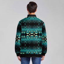 Load image into Gallery viewer, Inspire Green Youth Zippered Collared Lightweight Jacket
