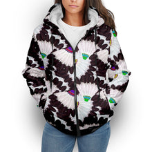 Load image into Gallery viewer, Eagle Feather Fans Sherpa Hoodie
