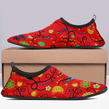 Load image into Gallery viewer, Nipin Blossom Fire Kid&#39;s Sockamoccs Slip On Shoes
