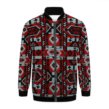 Load image into Gallery viewer, Chiefs Mountain Candy Sierra Dark Zippered Collared Lightweight Jacket
