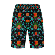 Load image into Gallery viewer, Floral Damask Upgrade Athletic Shorts with Pockets
