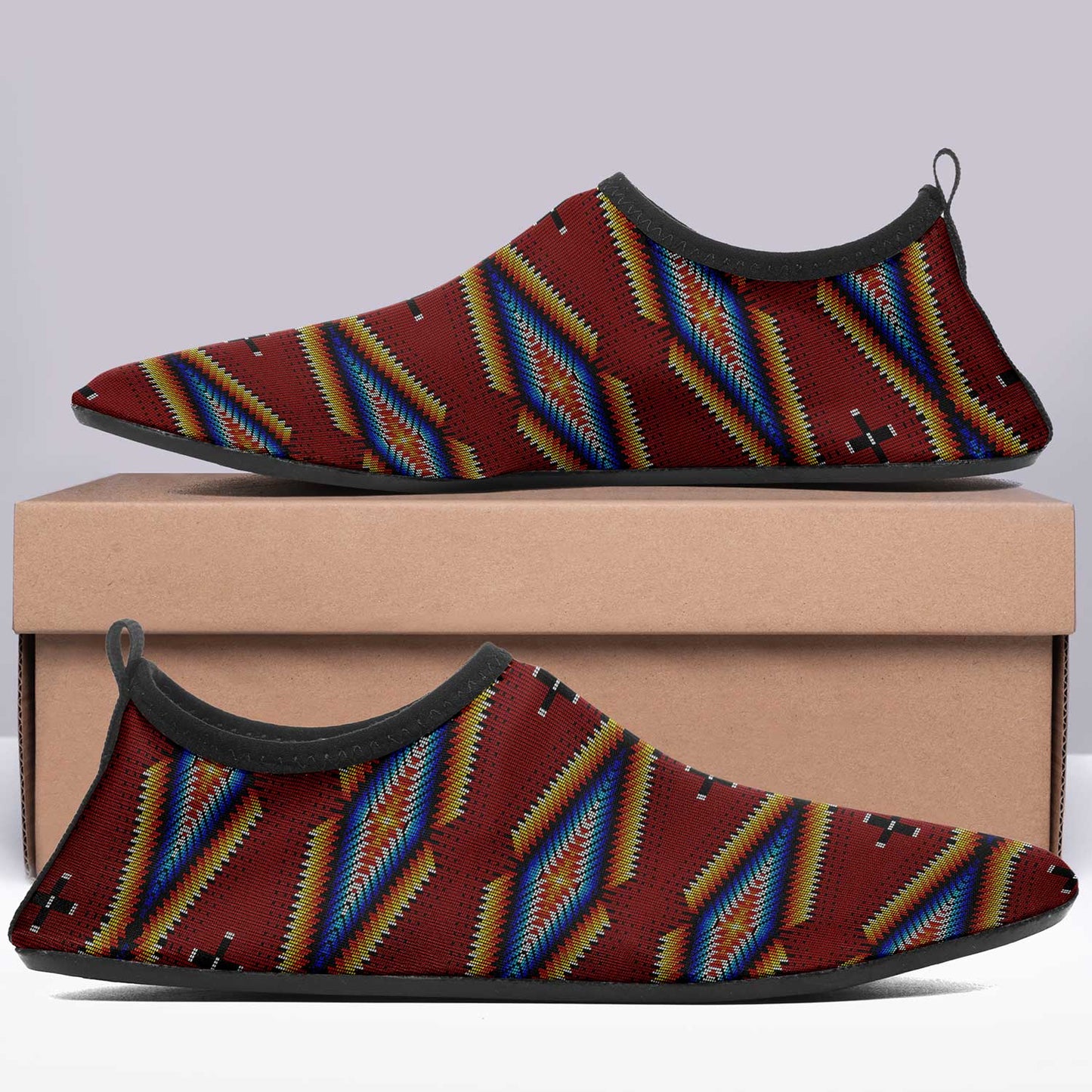 Diamond in the Bluff Red Kid's Sockamoccs