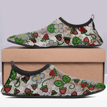 Load image into Gallery viewer, Strawberry Dreams Br Bark Kid&#39;s Sockamoccs Slip On Shoes
