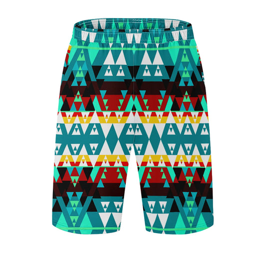 Writing on Stone Wheel Athletic Shorts