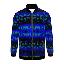 Load image into Gallery viewer, Between the Blue Ridge Mountains Zippered Collared Lightweight Jacket
