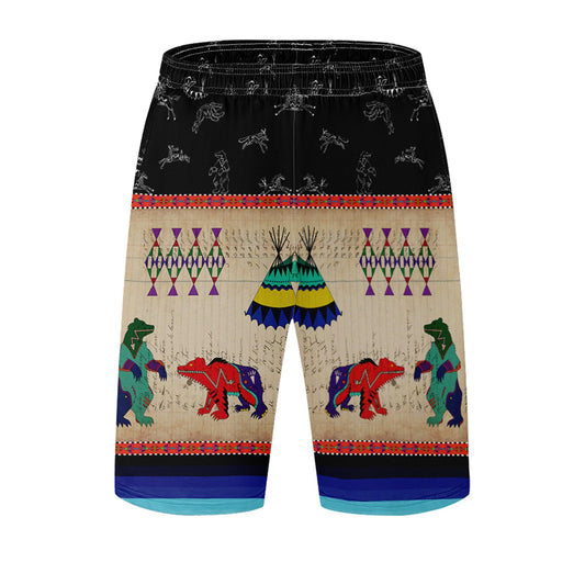 Bear Ledger Athletic Shorts