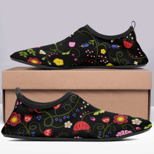 Load image into Gallery viewer, Nipin Blossom Midnight Kid&#39;s Sockamoccs Slip On Shoes
