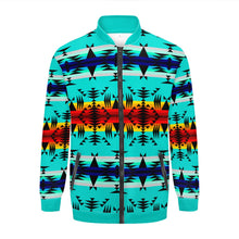 Load image into Gallery viewer, Between the Mountains Youth Zippered Collared Lightweight Jacket
