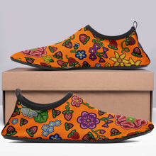 Load image into Gallery viewer, Berry Pop Carrot Kid&#39;s Sockamoccs Slip On Shoes
