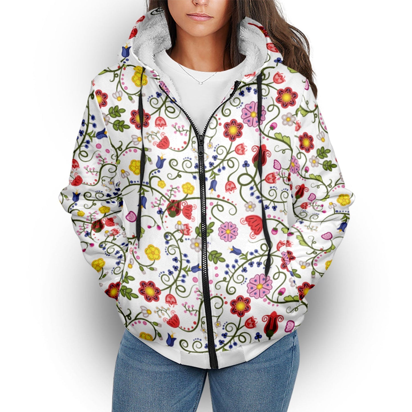 Nipin Blossom Sherpa Hoodie