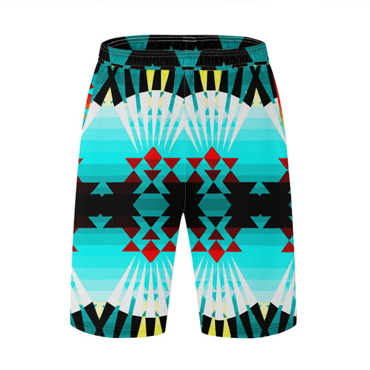 Ribbonwork Bustles Athletic Shorts