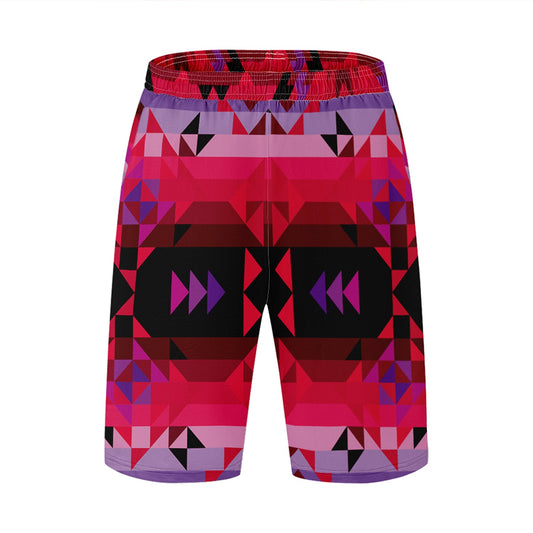 Red Star Athletic Shorts