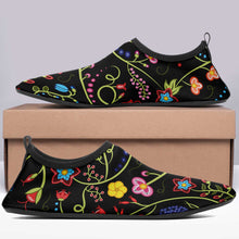 Load image into Gallery viewer, Fresh Fleur Midnight Kid&#39;s Sockamoccs Slip On Shoes
