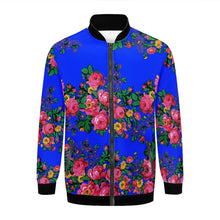 Load image into Gallery viewer, Kokum&#39;s Revenge Royal Zippered Collared Lightweight Jacket
