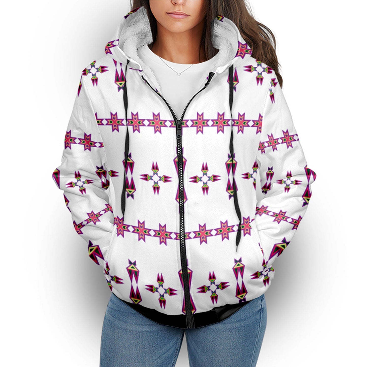 Four Directions Lodge Flurry Sherpa Hoodie