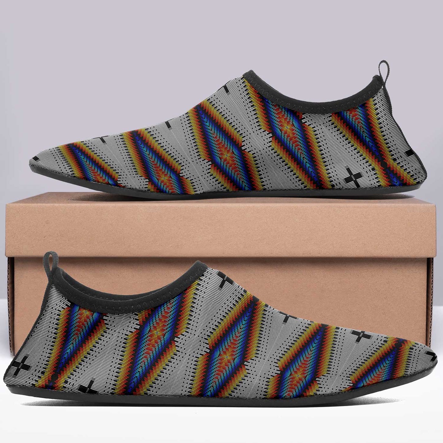 Diamond in the Bluff White Kid's Sockamoccs