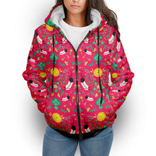 Load image into Gallery viewer, New Growth Pink Punch Sherpa Hoodie
