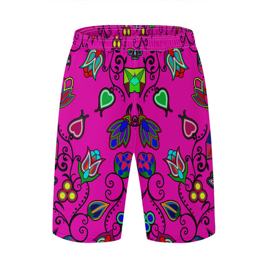 Indigenous Paisley Athletic Shorts