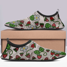 Load image into Gallery viewer, Strawberry Dreams Bright Birch Kid&#39;s Sockamoccs Slip On Shoes
