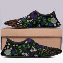 Load image into Gallery viewer, Grandmother Stories midnight Kid&#39;s Sockamoccs Slip On Shoes
