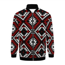 Load image into Gallery viewer, Taos Wool Zippered Collared Lightweight Jacket
