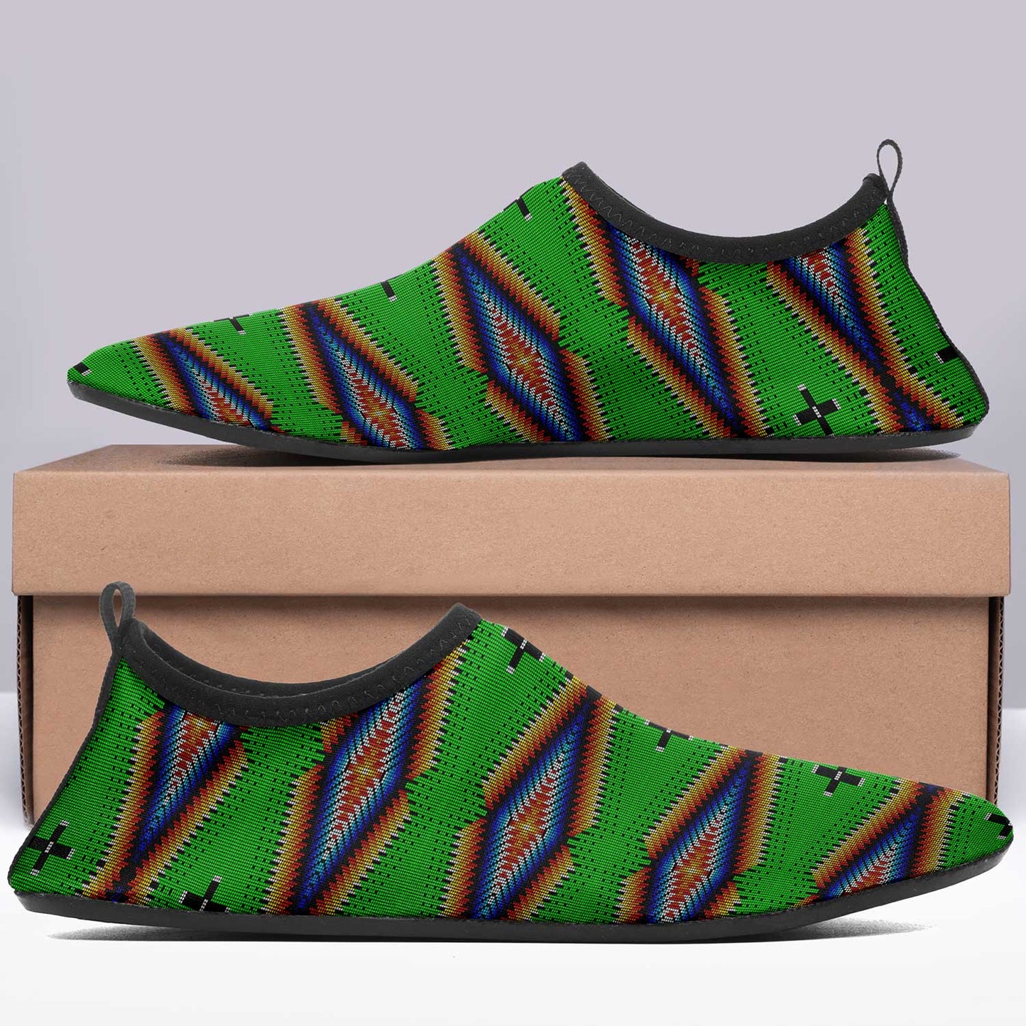 Diamond in the Bluff Lime Kid's Sockamoccs