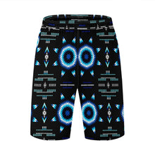 Load image into Gallery viewer, Rising Star Wolf Moon Athletic Shorts with Pockets
