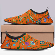 Load image into Gallery viewer, Fresh Fleur Carrot Kid&#39;s Sockamoccs Slip On Shoes
