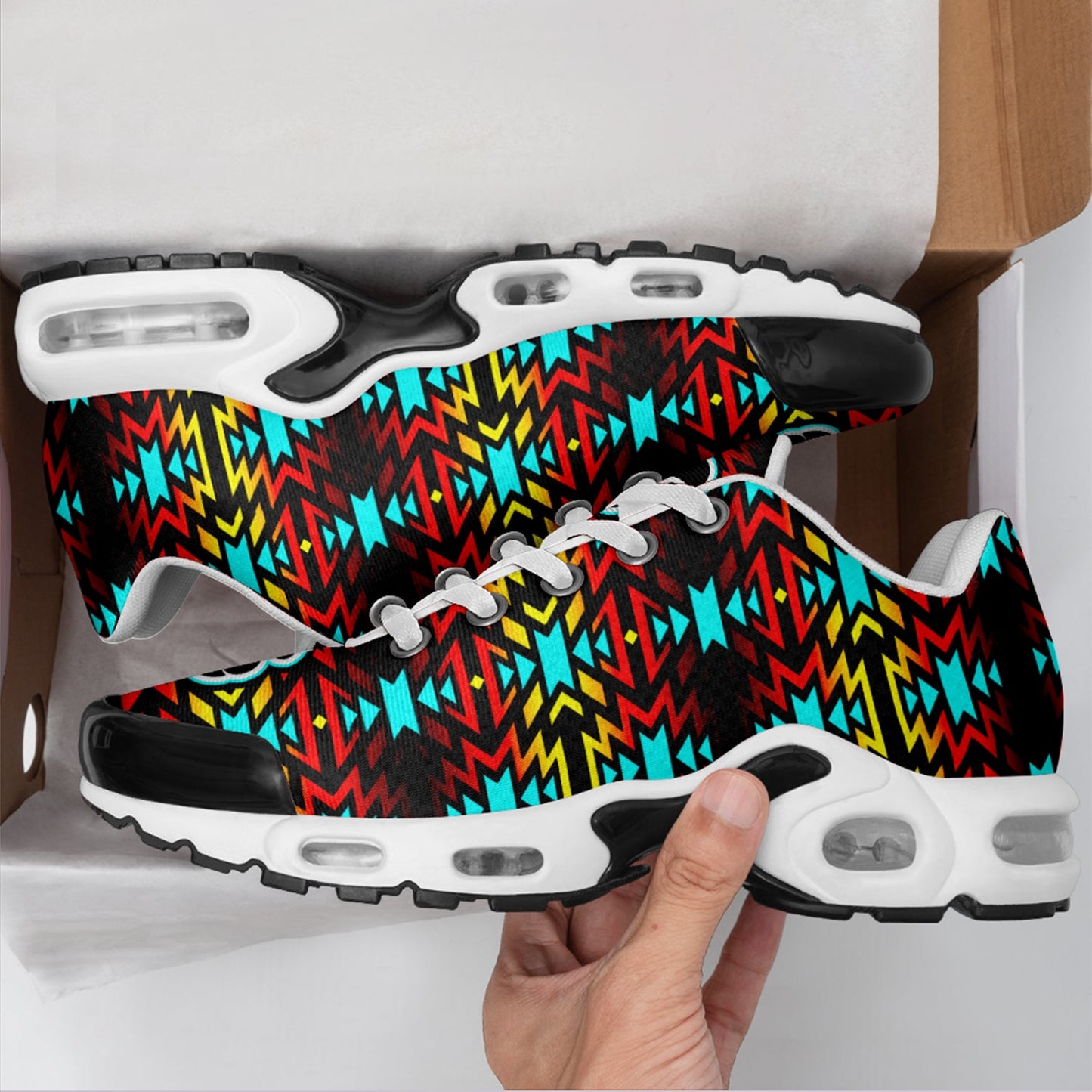 Fire Colors and Turquoise Bearpaw Niowaa