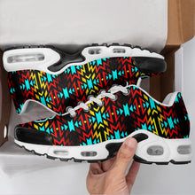 Load image into Gallery viewer, Fire Colors and Turquoise Bearpaw Niowaa Air Cushion Shoes
