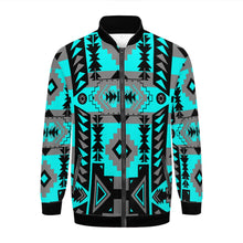 Load image into Gallery viewer, Chiefs Mountain Sky Youth Zippered Collared Lightweight Jacket
