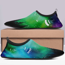 Load image into Gallery viewer, Aurora Medicine Animals Kid&#39;s Sockamoccs Slip On Shoes
