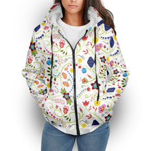 Load image into Gallery viewer, Fresh Fleur Sherpa Hoodie
